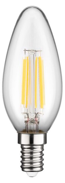 GOOBAY LED λάμπα candle 65393, E14, Filament, 6W, 2700K, 1055lm