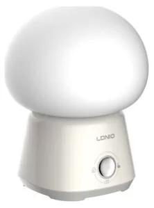 LDNIO LED φωτιστικό νυκτός Y4, RGB, ρυθμιζόμενο, επαναφορτιζόμενο, λευκό