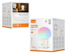 LDNIO LED φωτιστικό νυκτός Y4, RGB, ρυθμιζόμενο, επαναφορτιζόμενο, λευκό 8