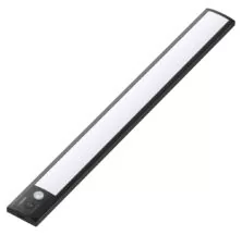 LDNIO LED φωτιστικό τοίχου/ντουλάπας Y5 με αισθητήρα κίνησης, 410x42x14.5mm, μαύρο