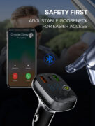 LDNIO FM Transmitter & φορτιστής C704Q, 2x USB/1x USB-C, 36W, Bluetooth, μαύρο 20 LDNIO FM Transmitter & φορτιστής C704Q, 2x USB/1x USB-C, 36W, Bluetooth, μαύρο 7