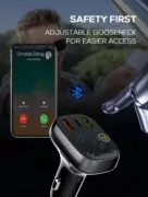 LDNIO FM Transmitter & φορτιστής C704Q, 2x USB/1x USB-C, 36W, Bluetooth, μαύρο 20 LDNIO FM Transmitter & φορτιστής C704Q, 2x USB/1x USB-C, 36W, Bluetooth, μαύρο 7