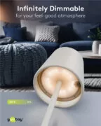 GOOBAY επιτραπέζιο φωτιστικό 73928, RGB, επαναφορτιζόμενο, λευκό 11