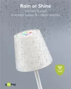 GOOBAY επιτραπέζιο φωτιστικό 73928, RGB, επαναφορτιζόμενο, λευκό 14