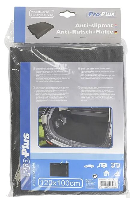 PROPLUS ματ κάλυμμα πορτμπαγκάζ αυτοκινήτου 750588, 120x100cm, μαύρο 5 PROPLUS ματ κάλυμμα πορτμπαγκάζ αυτοκινήτου 750588, 120x100cm, μαύρο - Image 3