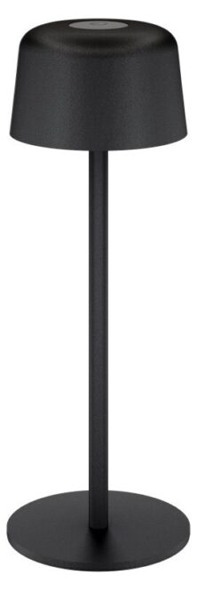 GOOBAY επιτραπέζιο φωτιστικό 77675, 3000K, dimmable, επαναφορτιζόμενο, μαύρο