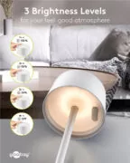 GOOBAY επιτραπέζιο φωτιστικό 77676, 3000K, dimmable, επαναφορτιζόμενο, λευκό 16 GOOBAY επιτραπέζιο φωτιστικό 77676, 3000K, dimmable, επαναφορτιζόμενο, λευκό 2