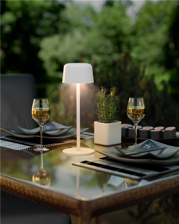 GOOBAY επιτραπέζιο φωτιστικό 77676, 3000K, dimmable, επαναφορτιζόμενο, λευκό 5 GOOBAY επιτραπέζιο φωτιστικό 77676, 3000K, dimmable, επαναφορτιζόμενο, λευκό - Image 3