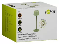 GOOBAY επιτραπέζιο φωτιστικό 77677, 3000K, dimmable, επαναφορτιζόμενο, πράσινο 5