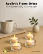 GOOBAY σετ LED φωτιστικά ρεσώ 77752, 2500K, IP20, 4τμχ 6