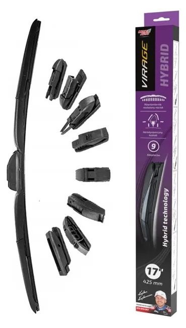 MOJE AUTO υαλοκαθαριστήρας Hybrid 92-H17, 17" (425mm), 9 αντάπτορες 3 MOJE AUTO υαλοκαθαριστήρας Hybrid 92-H17, 17" (425mm), 9 αντάπτορες