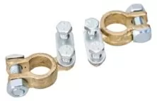 MOJE AUTO πόλοι μπαταρίας αυτοκινήτου 93-003, brass, 2τμχ