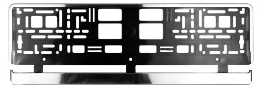 MOJE AUTO πλαίσιο πινακίδας αυτοκινήτου 93-036, 17.5x1.4x52.6cm, μαύρο 2 MOJE AUTO πλαίσιο πινακίδας αυτοκινήτου 93-036, 17.5x1.4x52.6cm, μαύρο 1