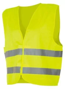 MOJE AUTO γιλέκο ασφαλείας 94-040 με ανακλαστικά, 3XL, κίτρινο