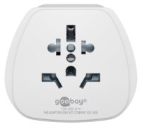 GOOBAY αντάπτορας ρεύματος 94026, Ευρωπαϊκού τύπου σε universal, λευκός 8 GOOBAY αντάπτορας ρεύματος 94026, Ευρωπαϊκού τύπου σε universal, λευκός 2