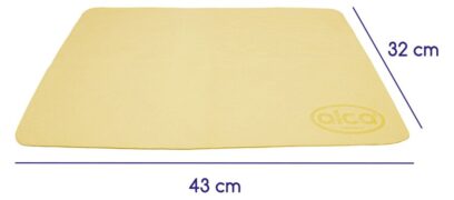 ALCA πανάκι καθαρισμού PVA 974310, 43x32cm, κίτρινο 2