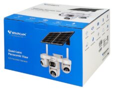 VSTARCAM smart ηλιακή κάμερα AG623FR, four-lens, 3MP, 4G, SD, PTZ, IP66 5