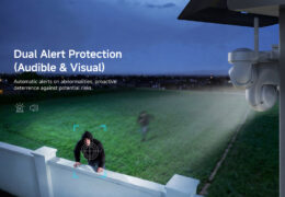 VSTARCAM smart ηλιακή κάμερα AG623FR, four-lens, 3MP, 4G, SD, PTZ, IP66 13