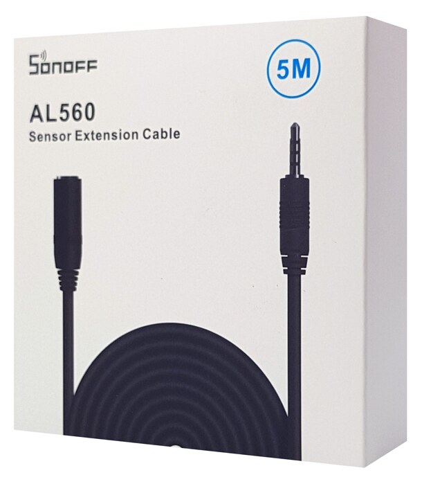 SONOFF καλώδιο επέκτασης για αισθητήρα AL560, αδιάβροχο, 5m, μαύρο 5 SONOFF καλώδιο επέκτασης για αισθητήρα AL560, αδιάβροχο, 5m, μαύρο - Image 3
