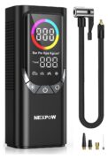 NEXPOW συμπιεστής αέρος αυτοκινήτου NP17, 6000mAh, 150PSI 1