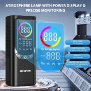NEXPOW συμπιεστής αέρος αυτοκινήτου NP17, 6000mAh, 150PSI 3