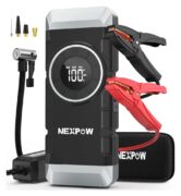 NEXPOW εκκινητής μπαταρίας & συμπιεστής αέρος NP2, 12V/3000A, 150PSI, 12000mAh 2 NEXPOW εκκινητής μπαταρίας & συμπιεστής αέρος NP2, 12V/3000A, 150PSI, 12000mAh 1