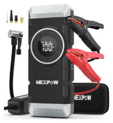NEXPOW εκκινητής μπαταρίας & συμπιεστής αέρος NP2, 12V/3000A, 150PSI, 12000mAh