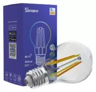 SONOFF Smart λάμπα LED Filament B02-F-A60, Wi-Fi, 7W, E27, 2200K-6500K 4