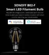 SONOFF Smart λάμπα LED Filament B02-F-A60, Wi-Fi, 7W, E27, 2200K-6500K 2