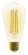 SONOFF Smart λάμπα LED Filament B02-F-ST64, Wi-Fi, 7W, E27, 1800K-5000K