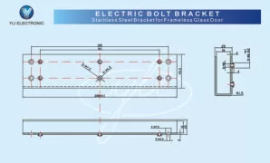 YLI ELECTRONIC βάση ηλεκτρικής κλειδαριάς BBK-700 για γυάλινη πόρτα 7 YLI ELECTRONIC βάση ηλεκτρικής κλειδαριάς BBK-700 για γυάλινη πόρτα 3