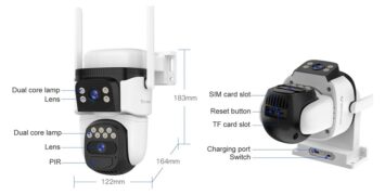 VSTARCAM smart ηλιακή κάμερα BG621DR, dual lens, 3MP, 4G, SD, PTZ, IP66 20 VSTARCAM smart ηλιακή κάμερα BG621DR, dual lens, 3MP, 4G, SD, PTZ, IP66 5