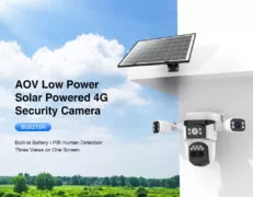 VSTARCAM smart ηλιακή κάμερα BG621SR, triple lens, 2MP, 4G, SD, PTZ, IP66 2