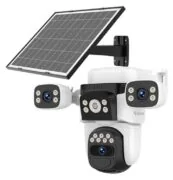 VSTARCAM smart ηλιακή κάμερα BG621SR, triple lens, 2MP, 4G, SD, PTZ, IP66