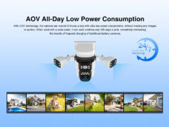 VSTARCAM smart ηλιακή κάμερα BG621SR, triple lens, 2MP, 4G, SD, PTZ, IP66 9