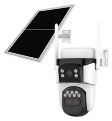 VSTARCAM smart ηλιακή κάμερα BG621TR, triple lens, 3MP, 4G, SD, PTZ, IP66
