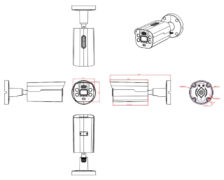 LONGSE IP κάμερα BMLCKL5AD-36PMSTFA12, 3.6mm, 5MP, IP67, PoE 5