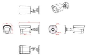 LONGSE υβριδική κάμερα BPSCTHC500FKEW, 2.8mm, 8MP, IP66, LED έως 25m 4