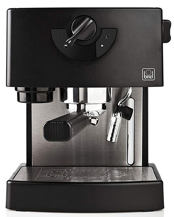 BRIEL μηχανή espresso ES74, 20 bar, μαύρη 3 BRIEL μηχανή espresso ES74, 20 bar, μαύρη