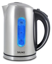 BRUNO ηλεκτρικός βραστήρας BRN-0028, 2200W, 1.7lt, βάση 360°, LED