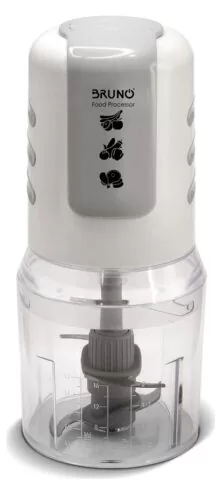 BRUNO πολυκόπτης BRN-0082, 2 ταχύτητες, 400W, 500ml, 4 λεπίδες, λευκός