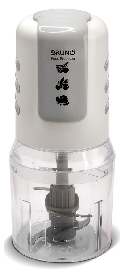 BRUNO πολυκόπτης BRN-0082, 2 ταχύτητες, 400W, 500ml, 4 λεπίδες, λευκός 3 BRUNO πολυκόπτης BRN-0082, 2 ταχύτητες, 400W, 500ml, 4 λεπίδες, λευκός