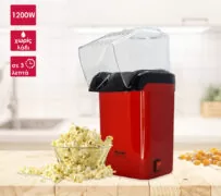 BRUNO συσκευή παρασκευής ποπ-κορν BRN-0085, 1200W, κόκκινη 2