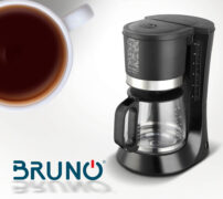 BRUNO καφετιέρα φίλτρου BRN-0086, 680W, έως 12 φλυτζάνια, 1.2L, μαύρη 5