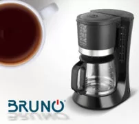 BRUNO καφετιέρα φίλτρου BRN-0086, 680W, έως 12 φλυτζάνια, 1.2L, μαύρη 5