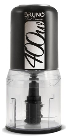 BRUNO πολυκόπτης BRN-0087, 2 ταχύτητες, 400W, 500ml, 4 λεπίδες, μαύρος