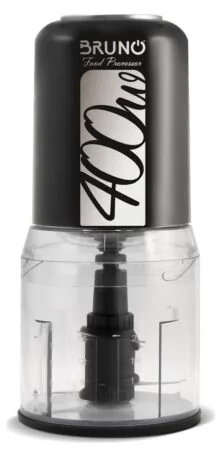 BRUNO πολυκόπτης BRN-0087, 2 ταχύτητες, 400W, 500ml, 4 λεπίδες, μαύρος