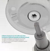 BRUNO πολυκόπτης BRN-0088, 2 ταχύτητες, 400W, 500ml, 4 λεπίδες, λευκός 5
