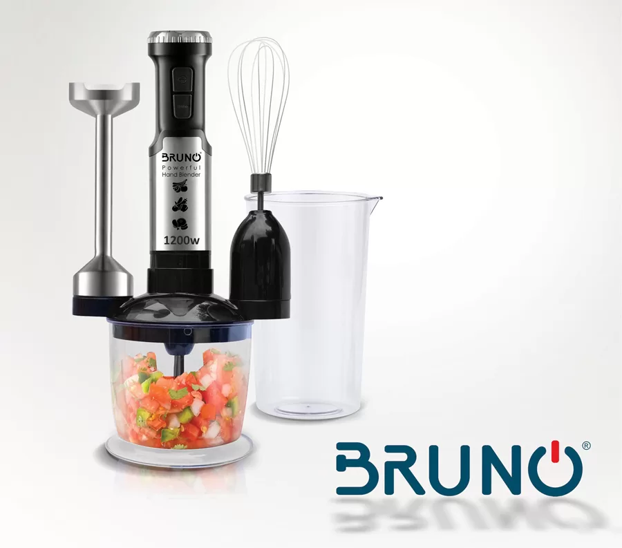 BRUNO ραβδομπλέντερ 3 σε 1 BRN-0093, ρυθμιζόμενη ταχύτητα, 1200W 9 BRUNO ραβδομπλέντερ 3 σε 1 BRN-0093, ρυθμιζόμενη ταχύτητα, 1200W - Image 7