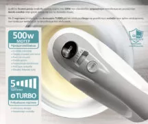 BRUNO μίξερ χειρός BRN-0110, 500W, 5 ταχύτητες & turbo, λευκό 11 BRUNO μίξερ χειρός BRN-0110, 500W, 5 ταχύτητες & turbo, λευκό 3